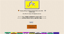 Desktop Screenshot of cmxmusic.com